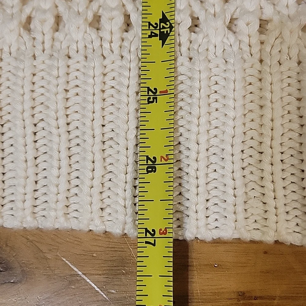 Women's XL beautiful loose knit heavyweight sweater - Picture 5 of 7